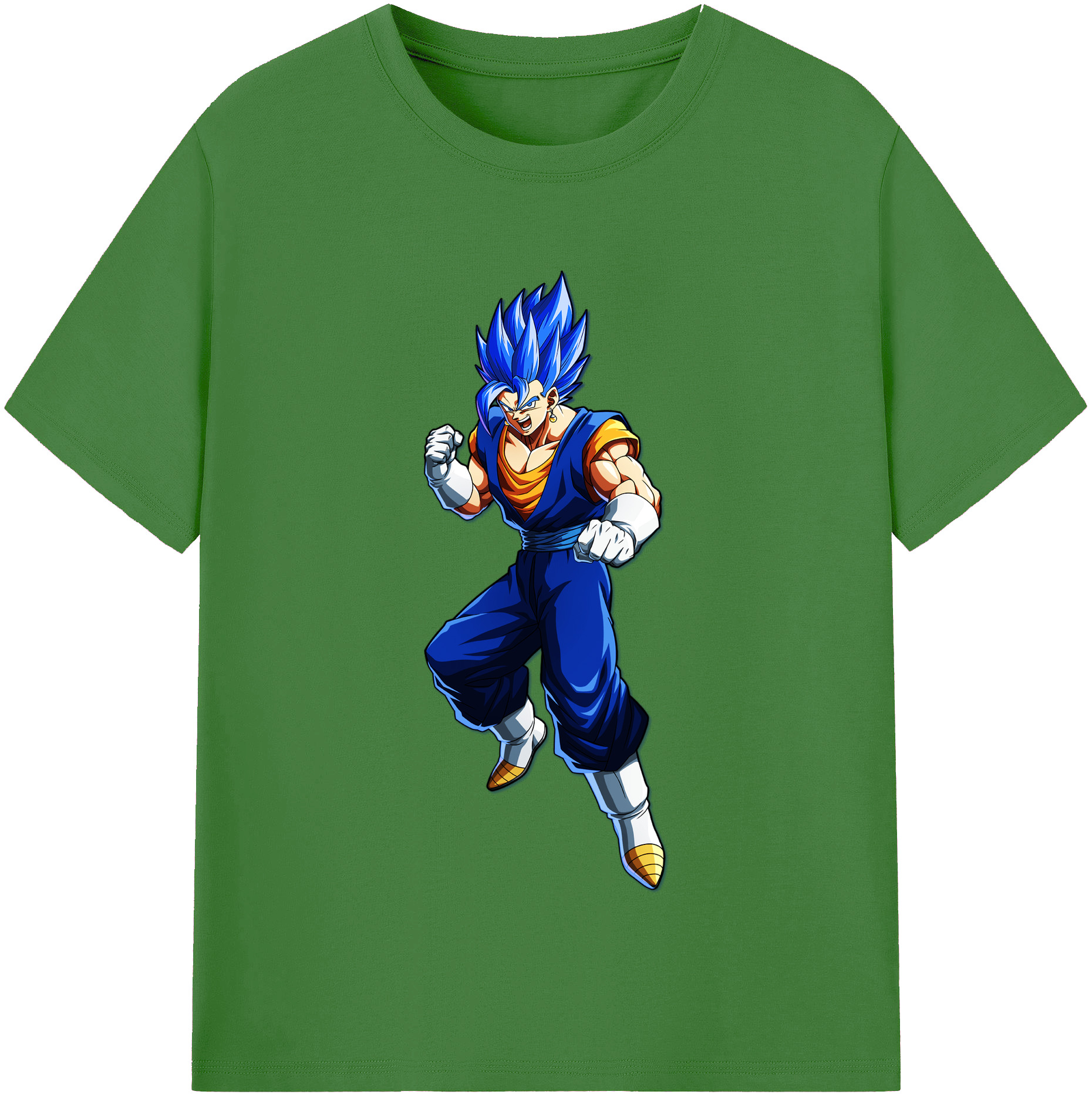 （画像用） ドラゴンボール ベジット DRAGON BALL Vegetto レディースカジュアルプリントTシャツ（綿100％）
